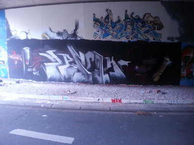 Graffiti Wall - Photo by HENCOK