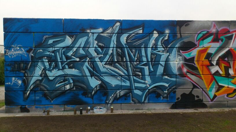 Graffiti Wall - Photo by HENCOK