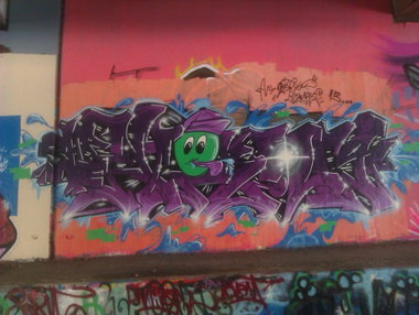 Graffiti Wall - Photo by HENCOK