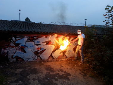 Graffiti Artwork - Photo by HENCOK