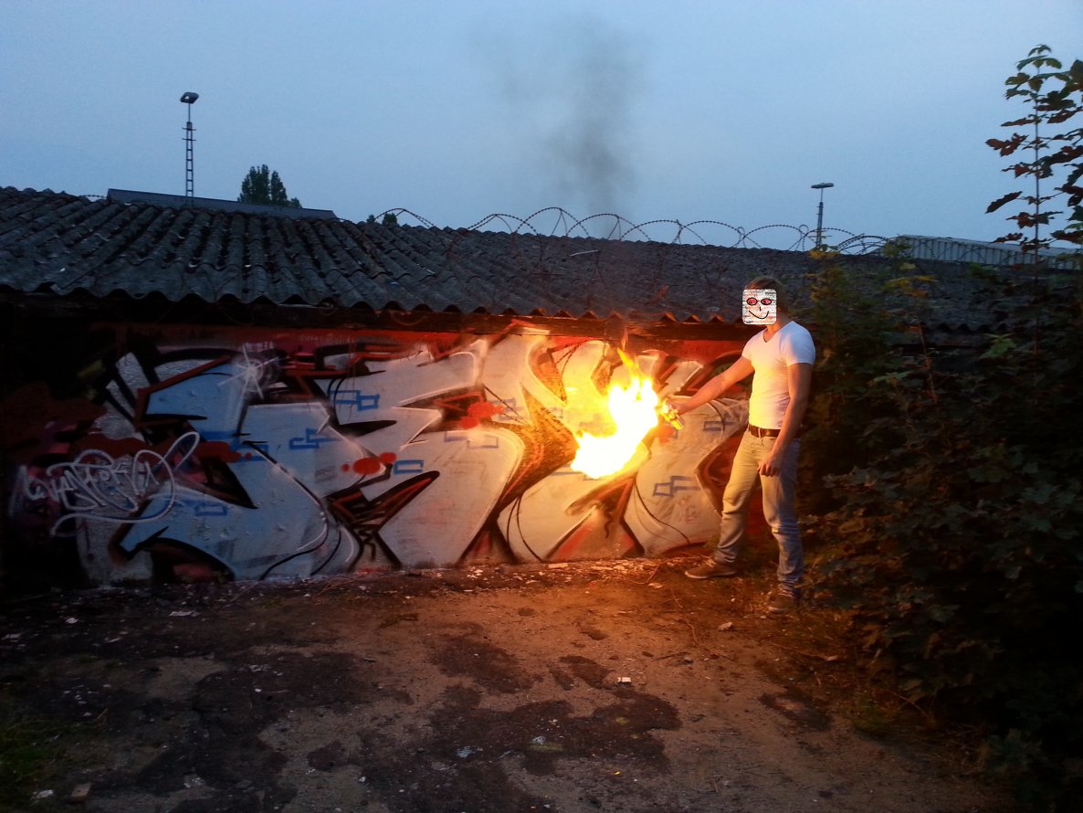 Graffiti Artwork - Photo by HENCOK