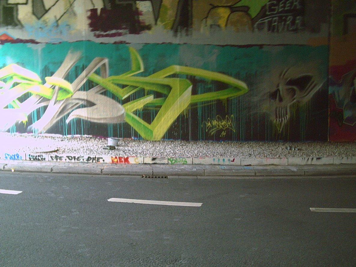 Graffiti Wall - Photo by HENCOK