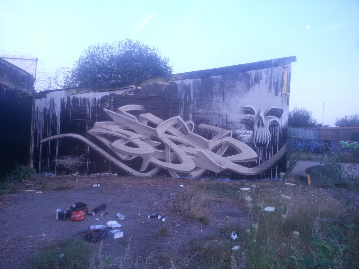 Graffiti Wall - Photo by HENCOK