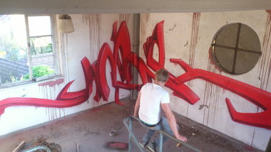 Graffiti Wall - Photo by HENCOK - lost, place