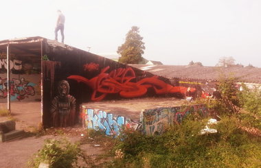 Graffiti Wall - Photo by HENCOK