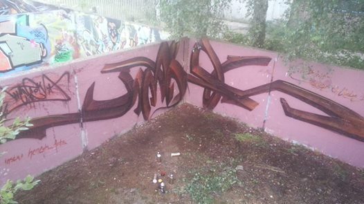 Graffiti Wall - Photo by HENCOK