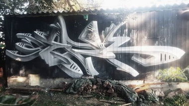 Graffiti Wall - Photo by HENCOK