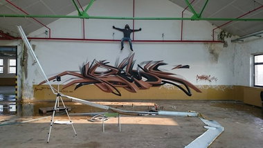 Graffiti Wall - Photo by HENCOK - 3D, Graffiti, lost (2015)