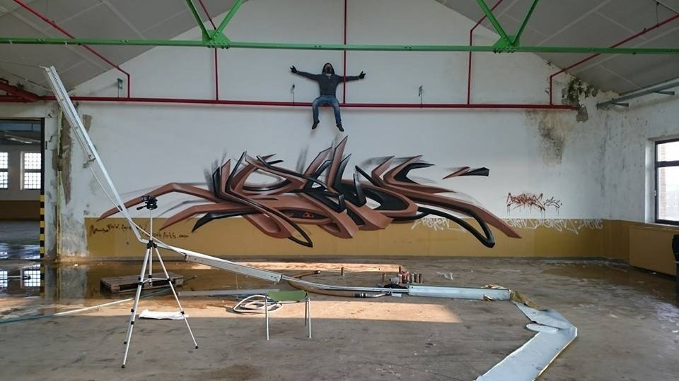 Graffiti Wall - Photo by HENCOK - 3D, Graffiti, lost (2015)