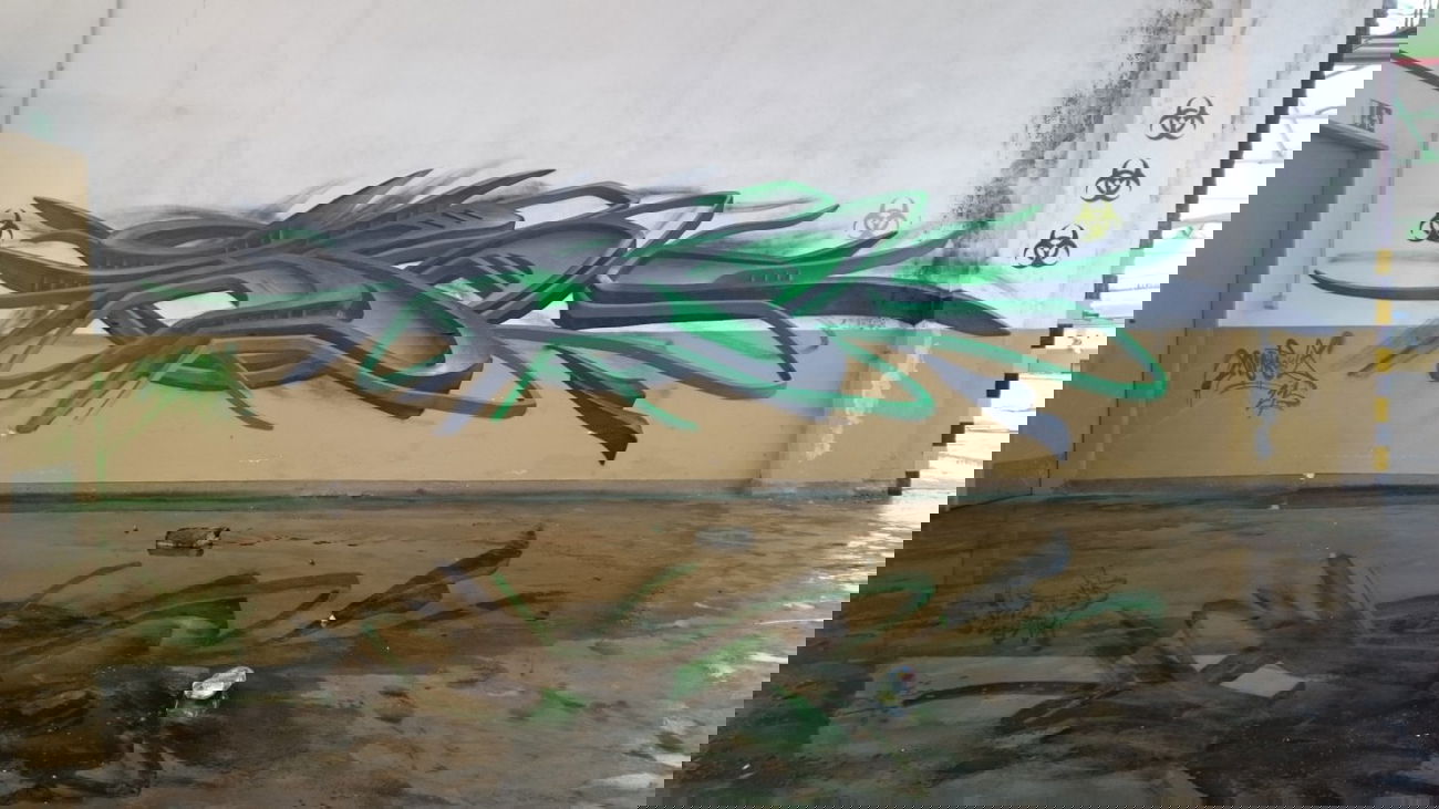 Graffiti Wall in Kreis Kleve - Photo by HENCOK - 3D, Graffiti, 3D (2015)