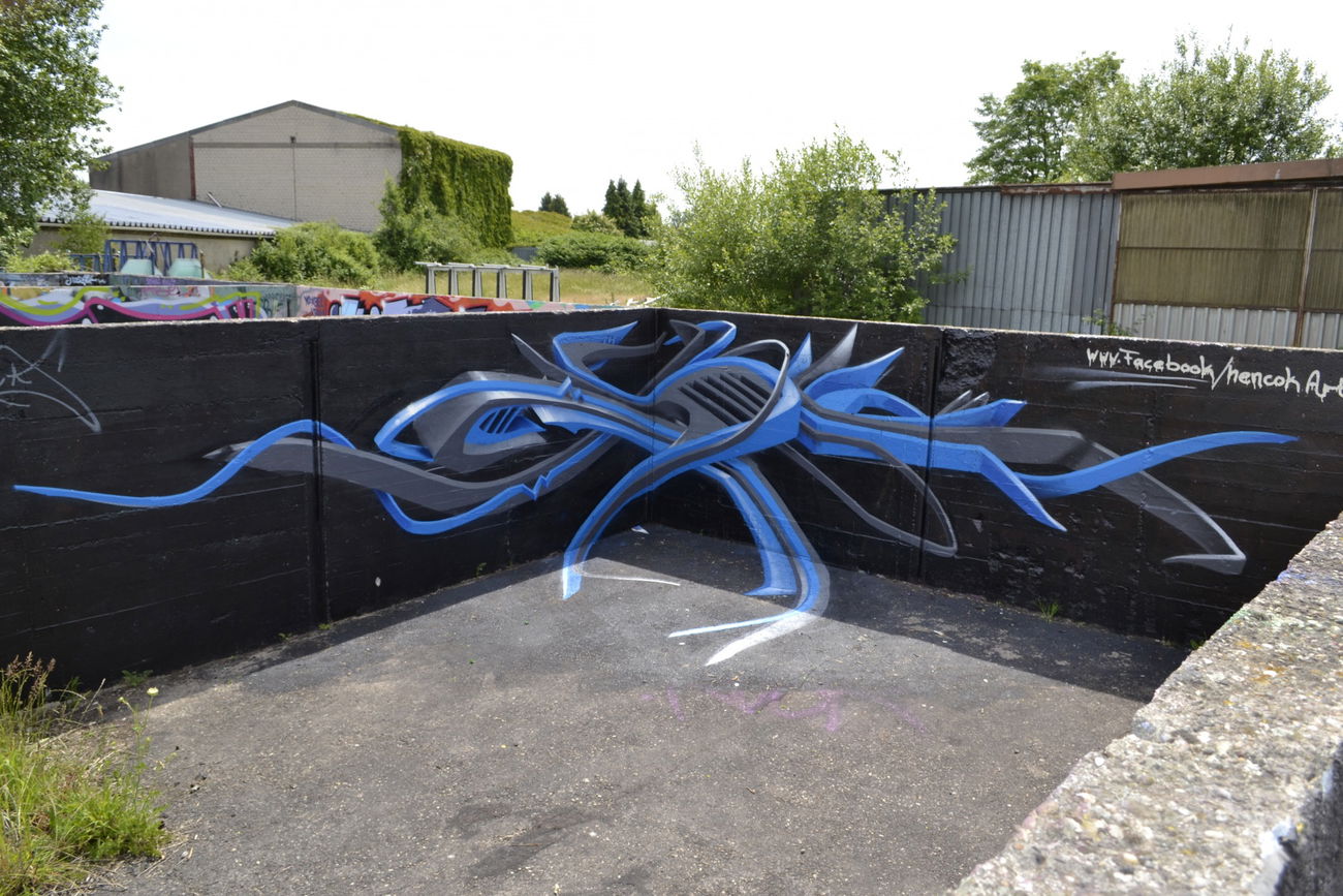 Graffiti Wall - Photo by HENCOK - 3D, Graffiti, legal