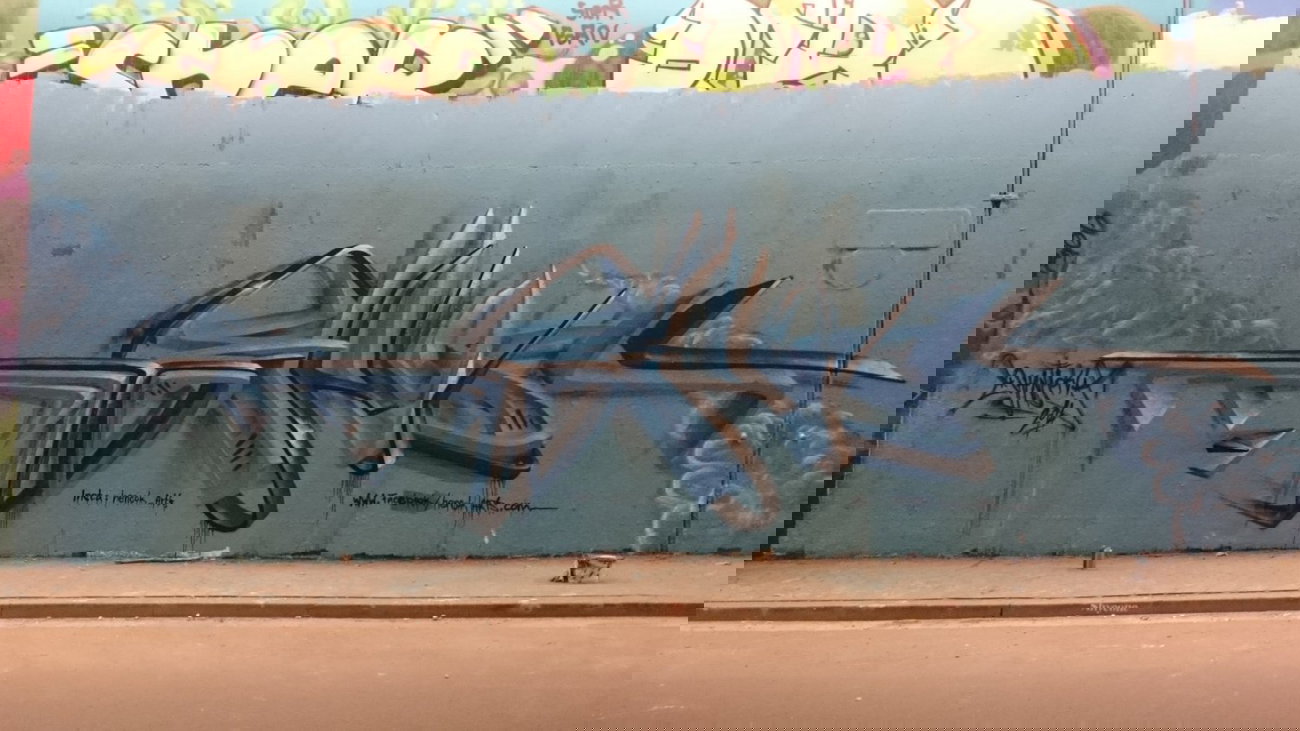 Graffiti Wall - Photo by HENCOK - 3D, graffiti, montana (2014)