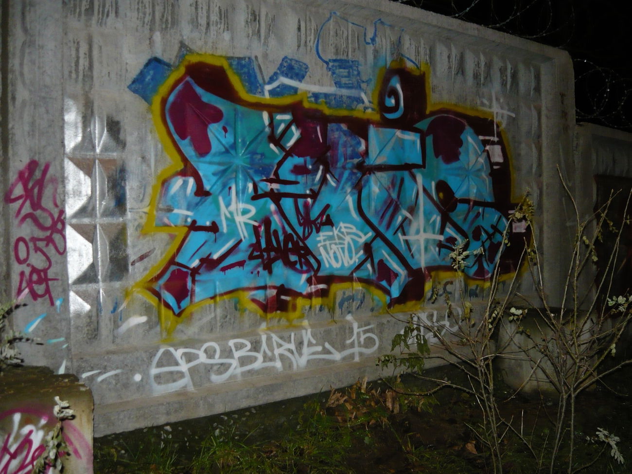 Graffiti Wall - Photo by HICSONE (2014)