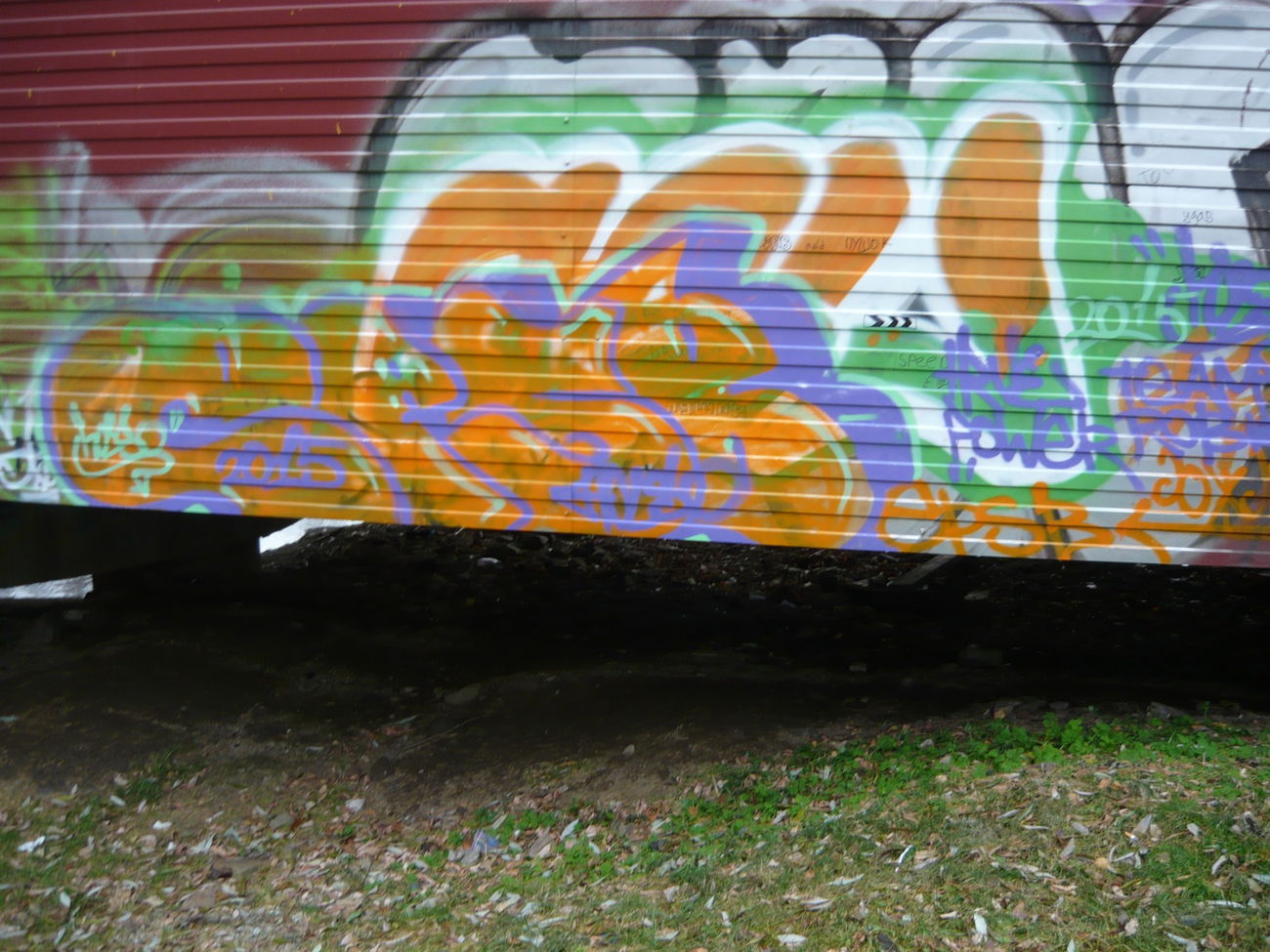 Graffiti Bombing - Photo by HICSONE