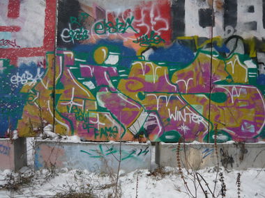 Graffiti Wall - Photo by HICSONE