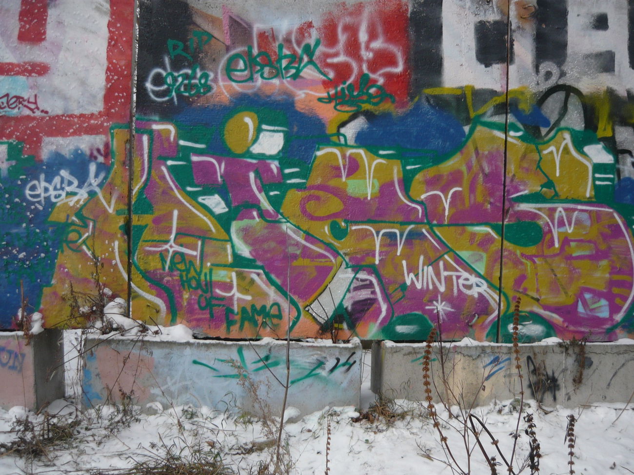 Graffiti Wall - Photo by HICSONE