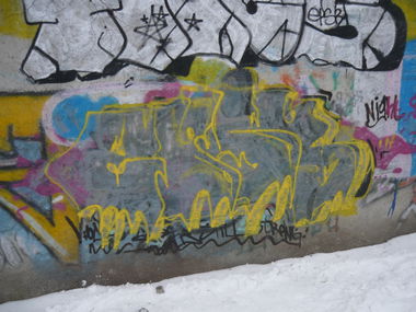 Graffiti Wall - Photo by HICSONE