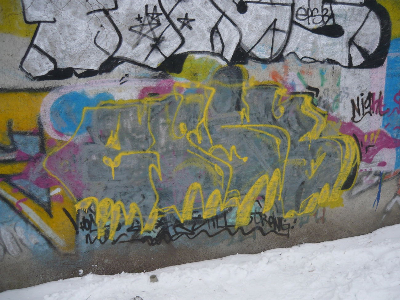 Graffiti Wall - Photo by HICSONE