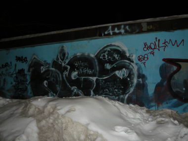 Graffiti Wall - Photo by HICSONE