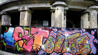 Graffiti Wall in Jena - Photo by HOBO - 1ST, ÖWER (2014)