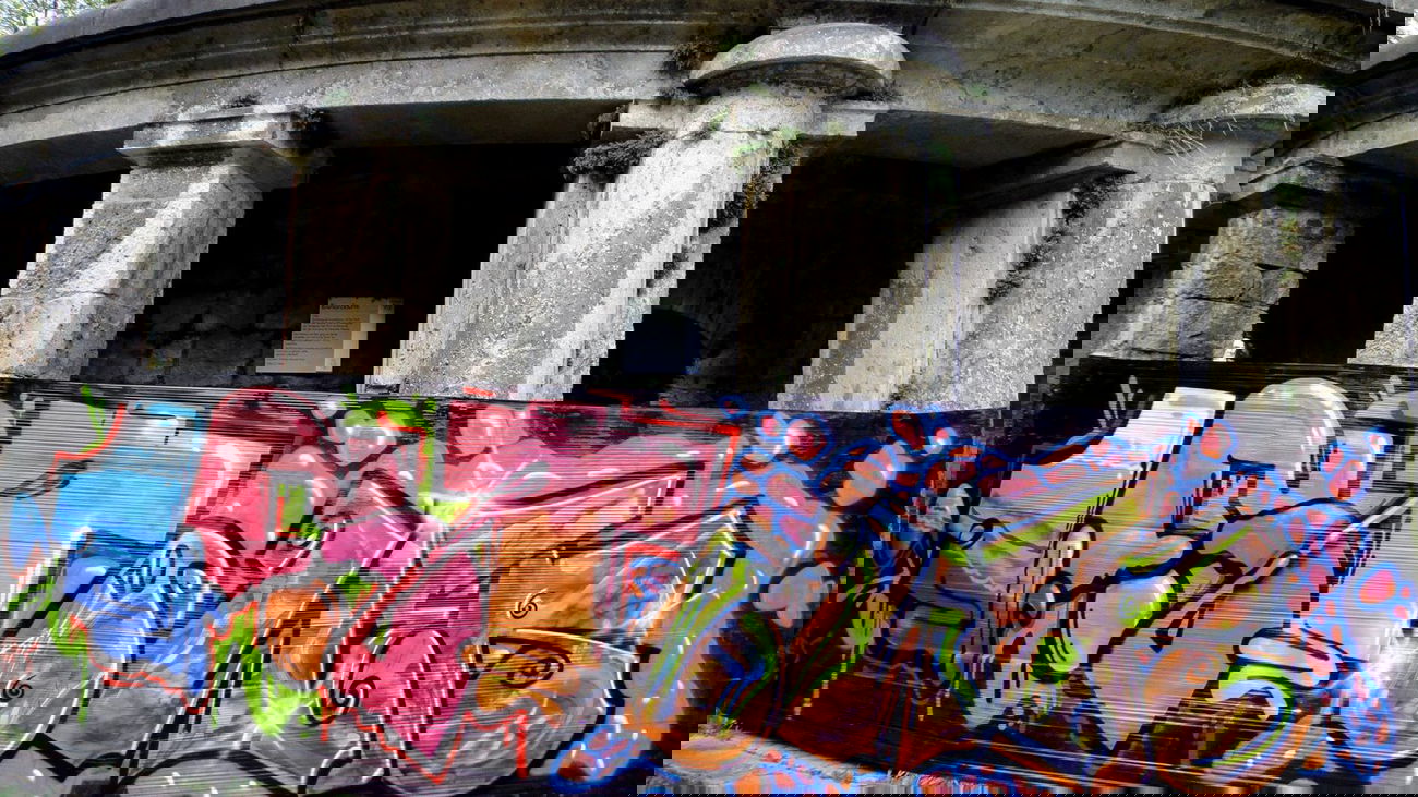 Graffiti Wall in Jena - Photo by HOBO - 1ST, ÖWER (2014)