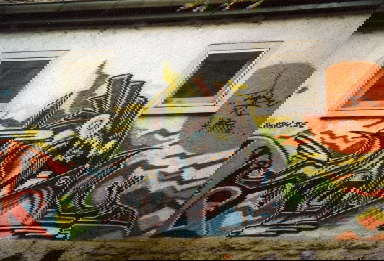 Graffiti Wall in Jena - Photo by HOBO - TABU, XL