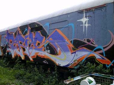 Graffiti Wall in Jena - Photo by HOBO - PARAS (2011)