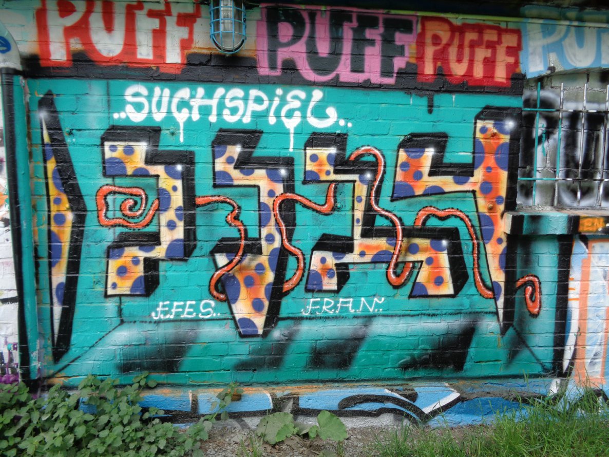 Graffiti Wall in Jena - Photo by HOBO - EFES (2014)