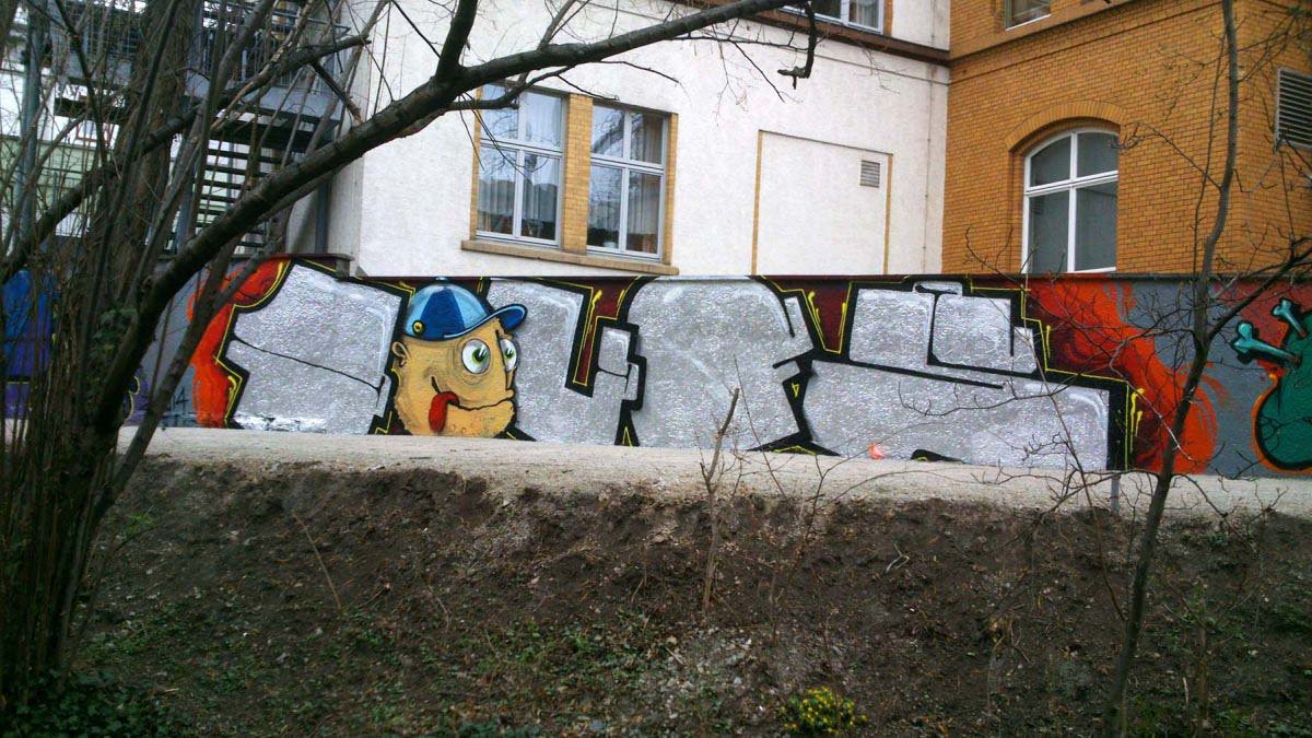 Graffiti Wall in Jena - Photo by HOBO - 10, UFZ, Eastgermany (2014)