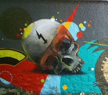 Graffiti Wall in Jena - Photo by HOBO - DECOE (2013)