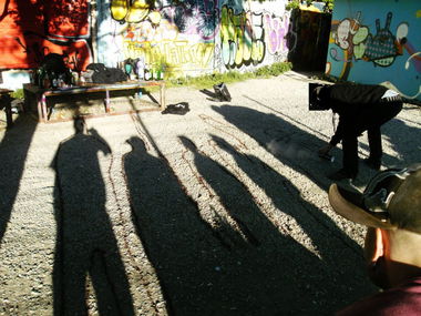 Graffiti Artwork in Jena - Photo by HOBO - SHADOWS (2013)