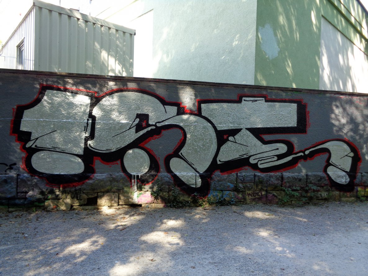 Graffiti Wall in Jena - Photo by HOBO - 1ST, FIRST (2014)