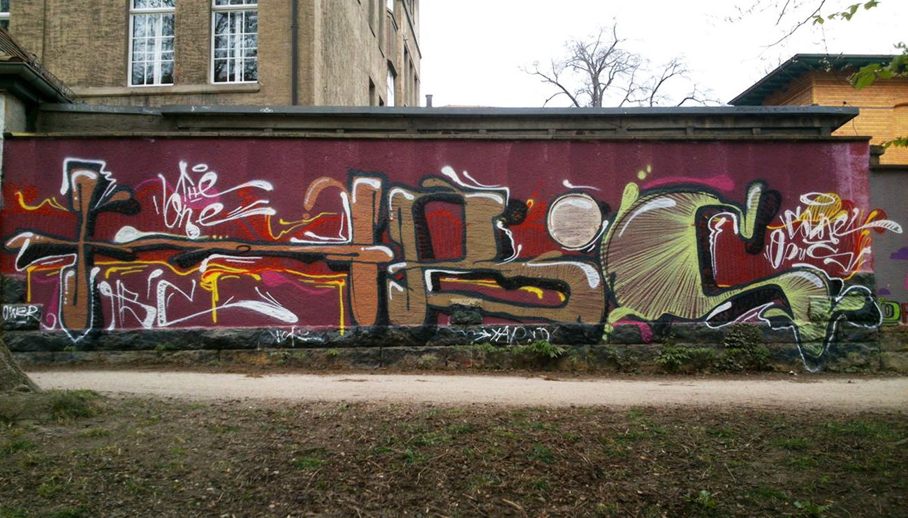 Graffiti Wall in Jena - Photo by HOBO - HBC (2014)