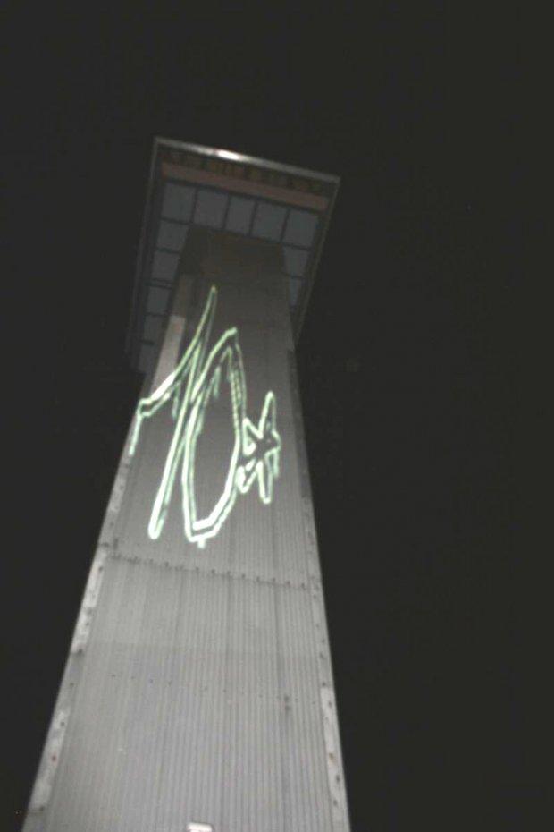 Graffiti Wall in Jena - Photo by HOBO - Big, LASER-TAG, ZEHNA (2012)