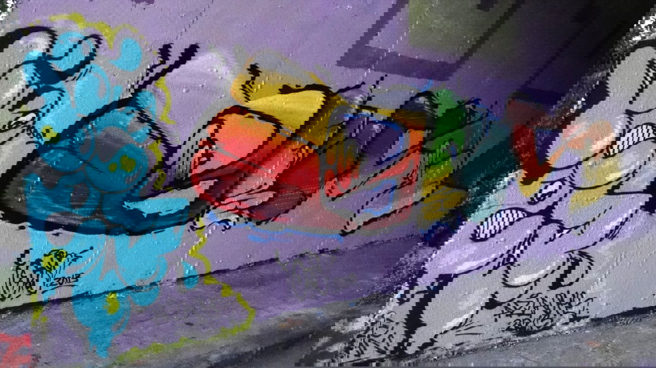 Graffiti Wall in Prague - Photo by HOBO - FEEZ, OPUS, 1ST (2013)