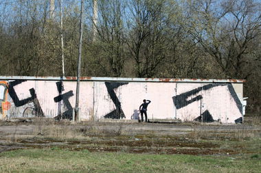 Graffiti Bombing in Jena - Photo by HOBO - AG