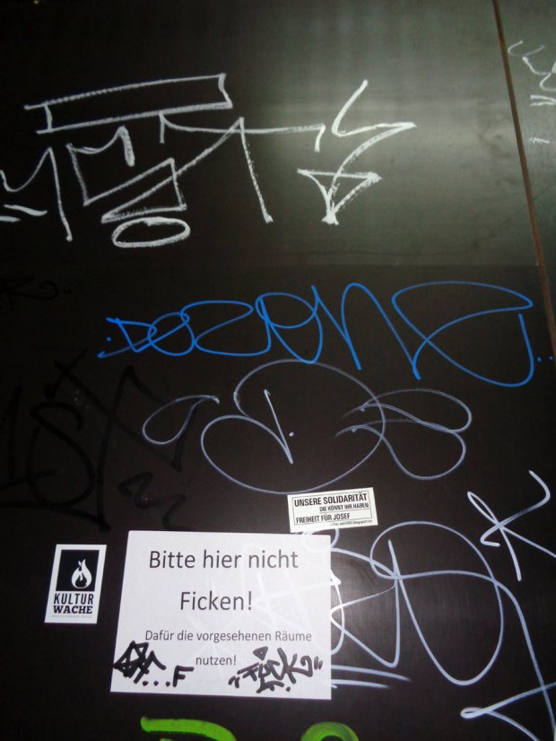 Graffiti Artwork in Jena - Photo by HOBO - Do, not, fuckz (2014)
