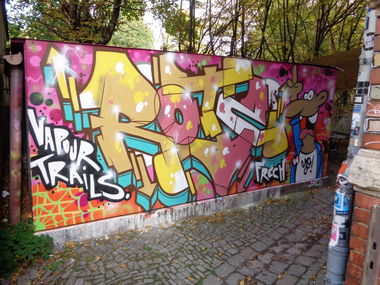 Graffiti Wall in Jena - Photo by HOBO - ROTZFRECH (2014)