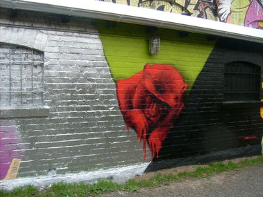 Graffiti Wall in Jena - Photo by HOBO - DECOE, MFS (2010)