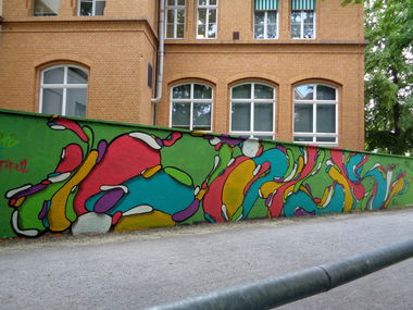 Graffiti Wall in Jena - Photo by HOBO - BÖLK (2016)
