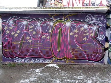 Graffiti Wall in Jena - Photo by HOBO - BIZAR (2014)