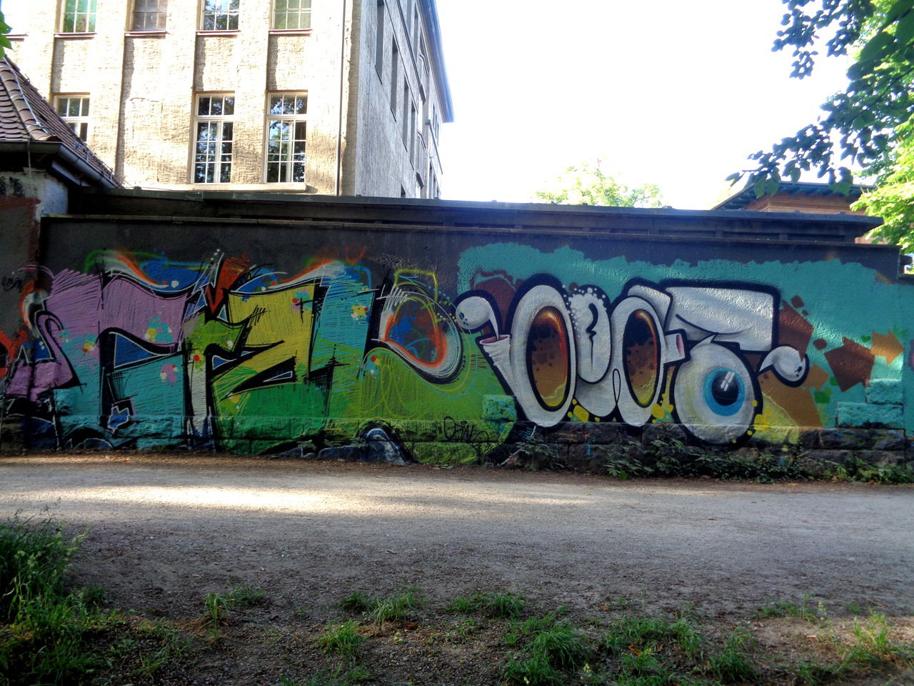 Graffiti in Jena - Photo by HOBO - GRAL, BEAT (2016)