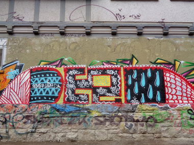 Graffiti Wall in Jena - Photo by HOBO - DEZO (2015)