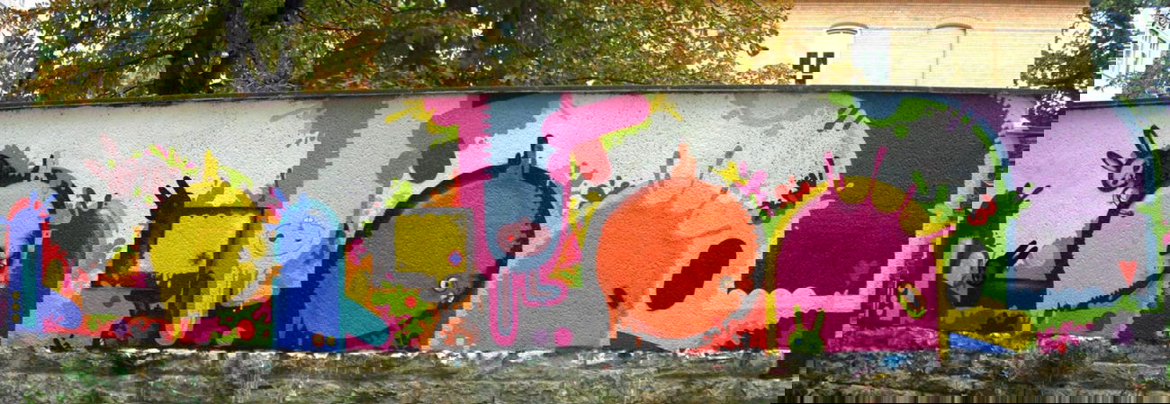 Graffiti Wall in Jena - Photo by HOBO - OICOE, DECOE