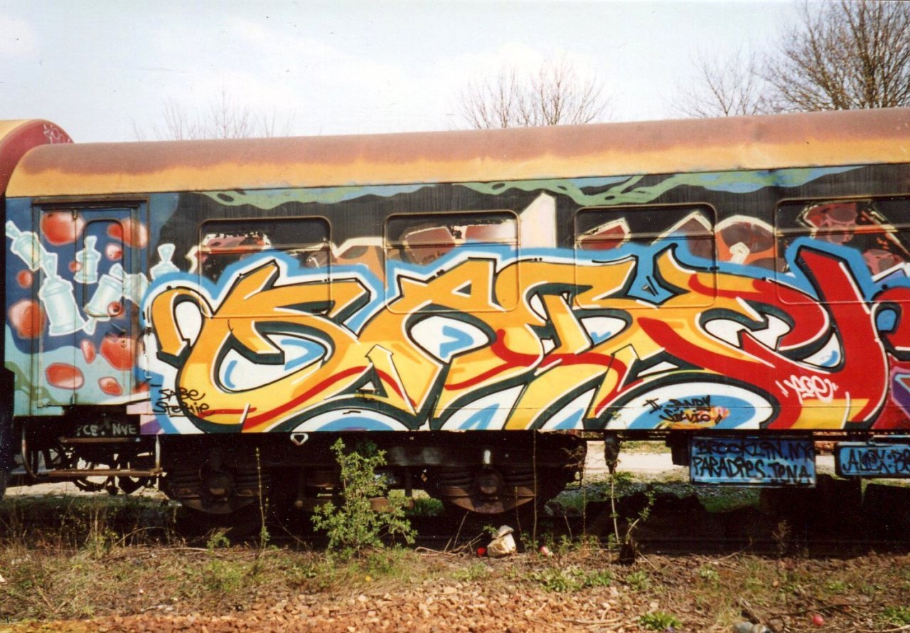 Graffiti Wall in Jena - Photo by HOBO - SABE