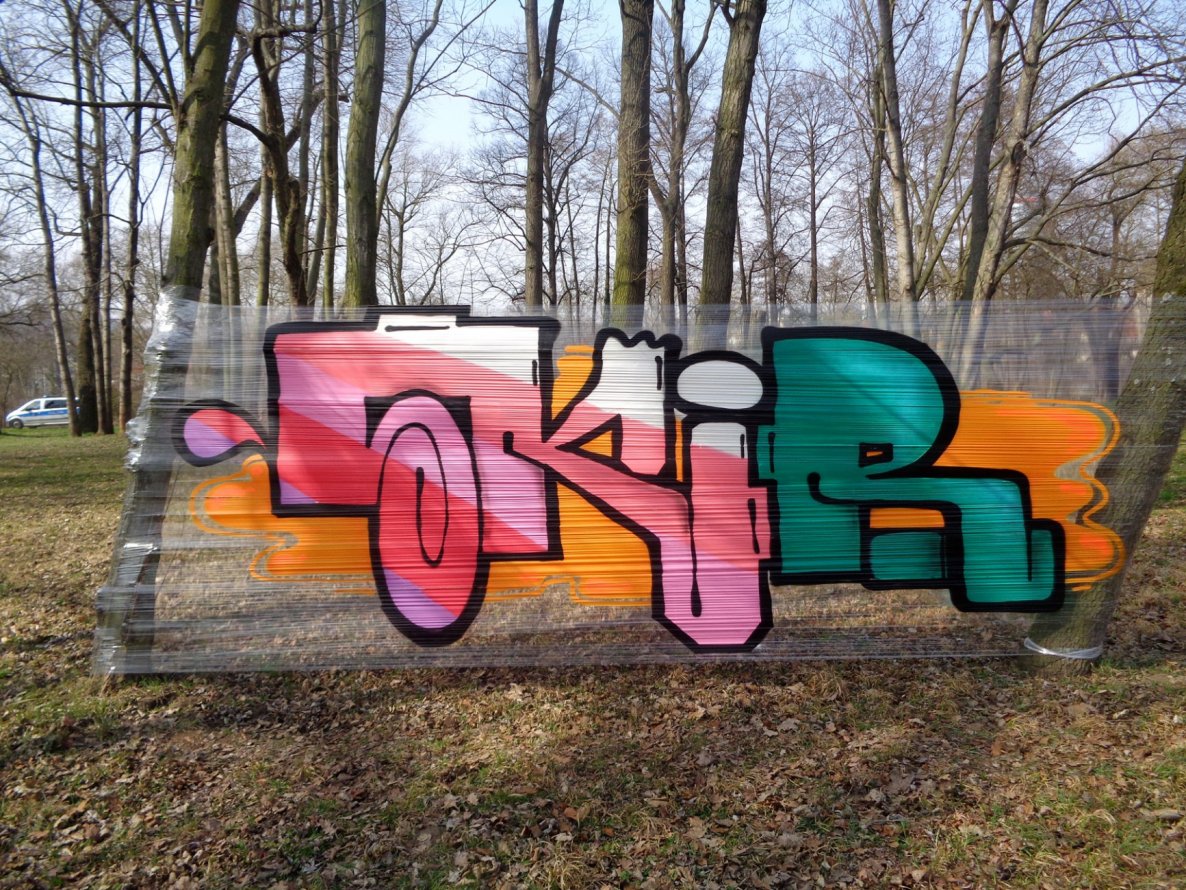 Graffiti Artwork in Jena - Photo by HOBO - SKIR (2015)