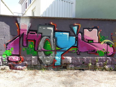 Graffiti Wall in Jena - Photo by HOBO - MAYS (2015)