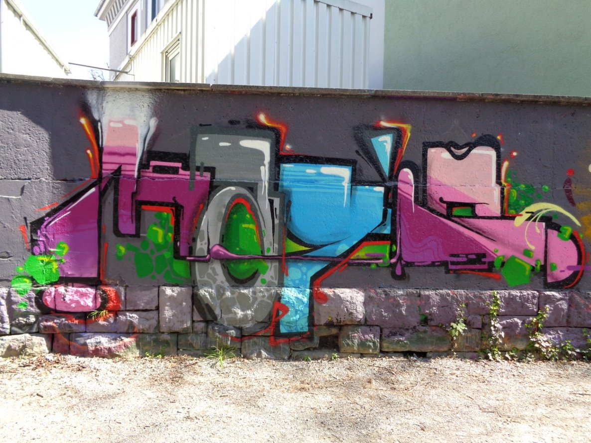 Graffiti Wall in Jena - Photo by HOBO - MAYS (2015)