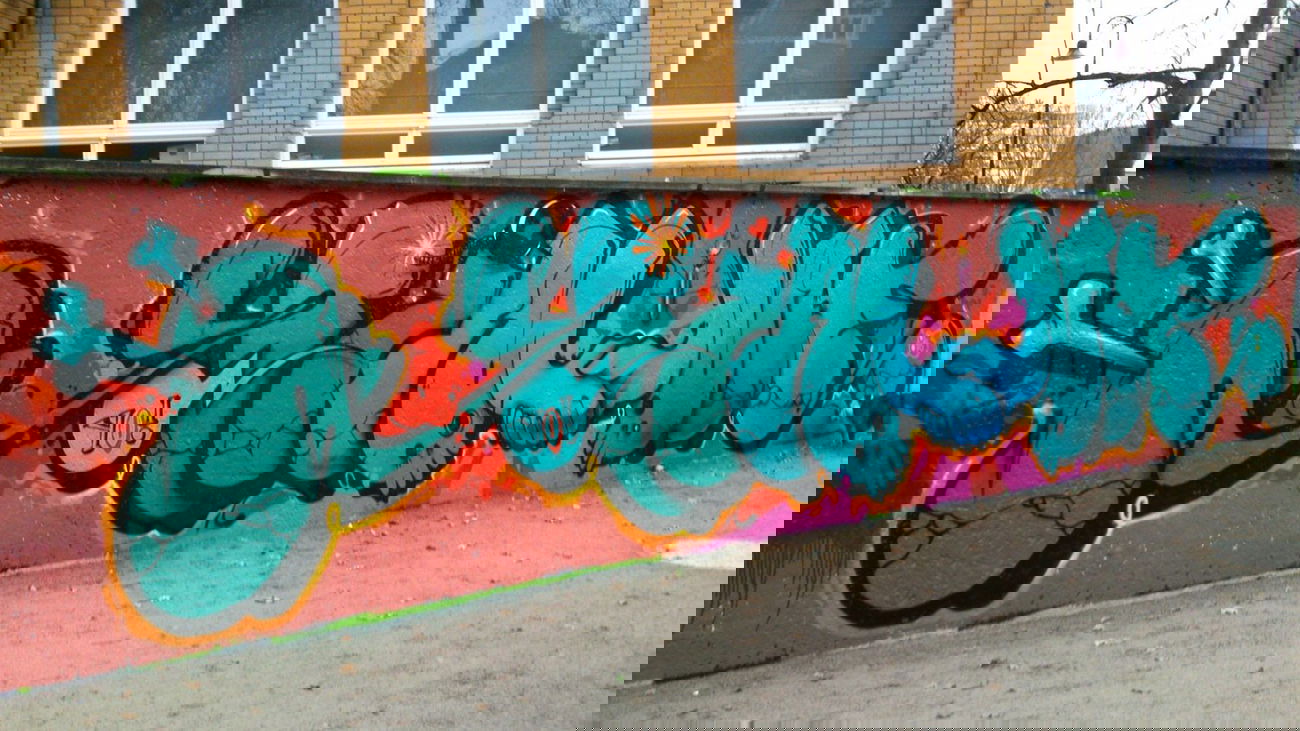 Graffiti Wall in Jena - Photo by HOBO - KIMME (2014)