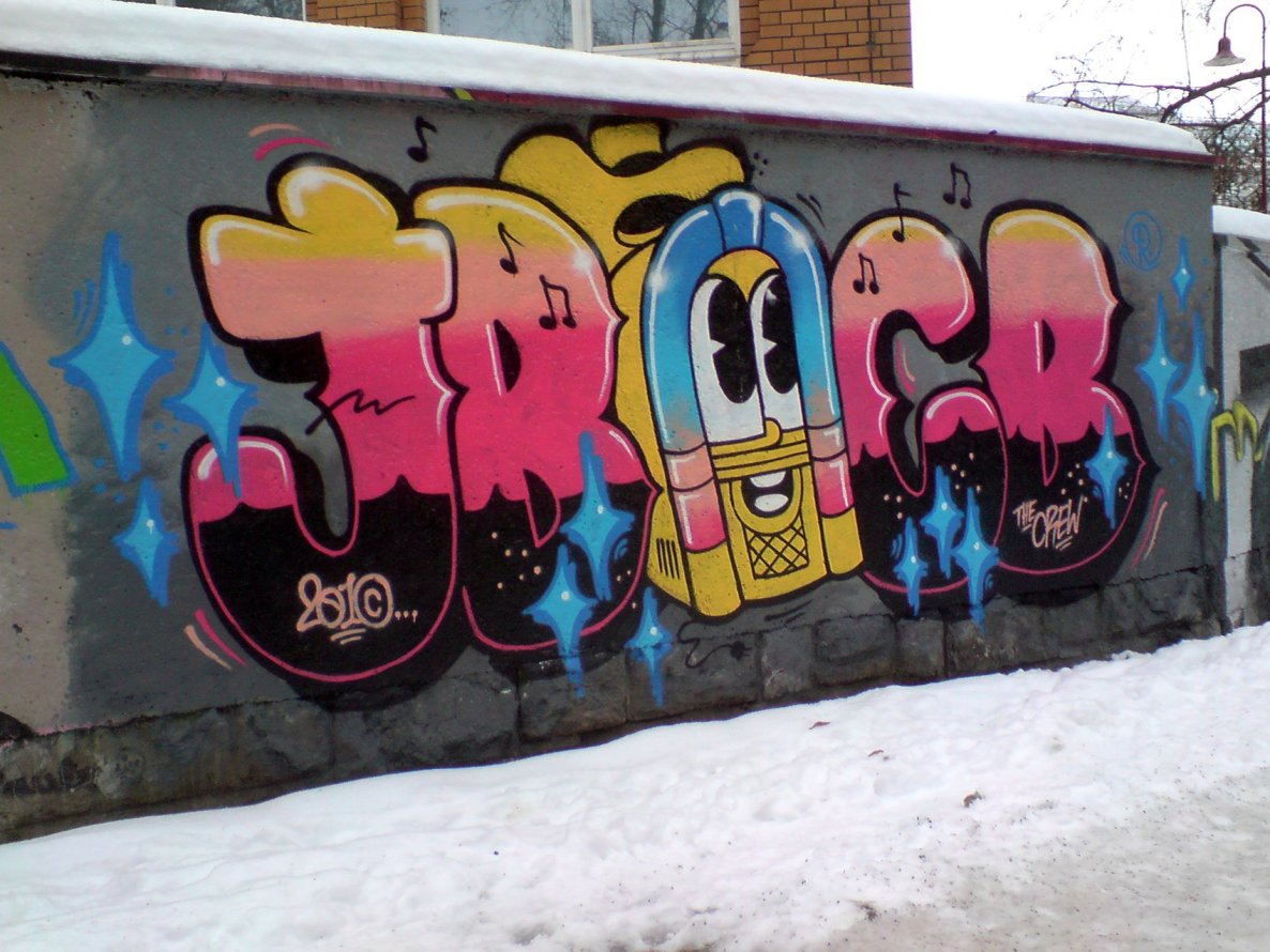 Graffiti Wall in Jena - Photo by HOBO - JBCB (2010)